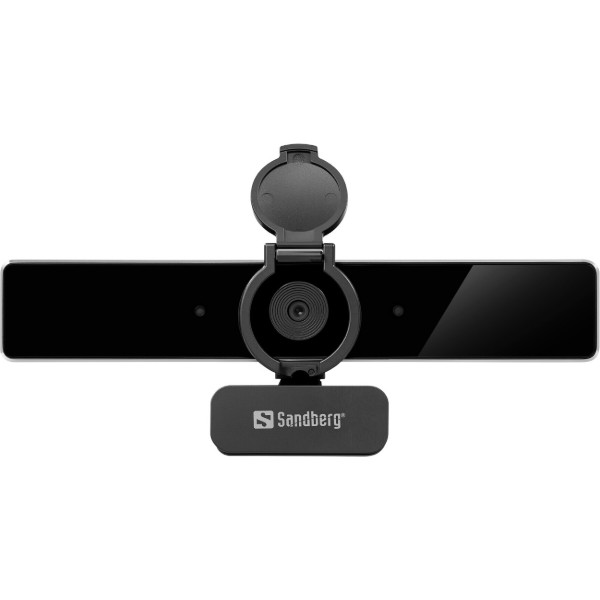 Фото - Веб-камера для комп'ютера Sandberg 4K Webcam USB-A/USB-C connection, ENC, Remote control (134-45)